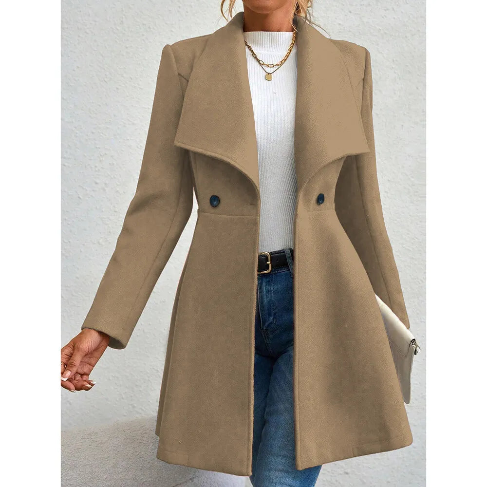 Elegant Flared Coat