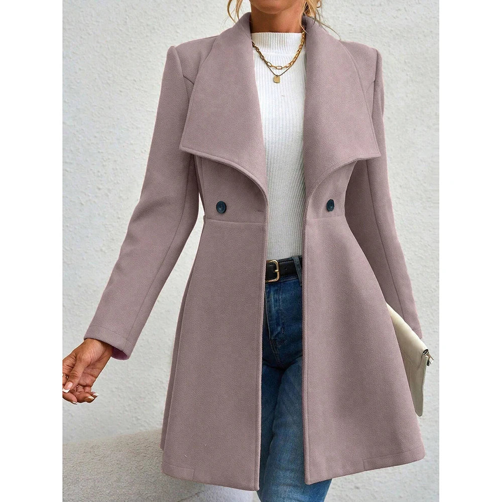 Elegant Flared Coat