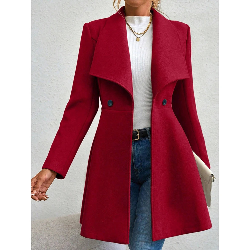 Elegant Flared Coat