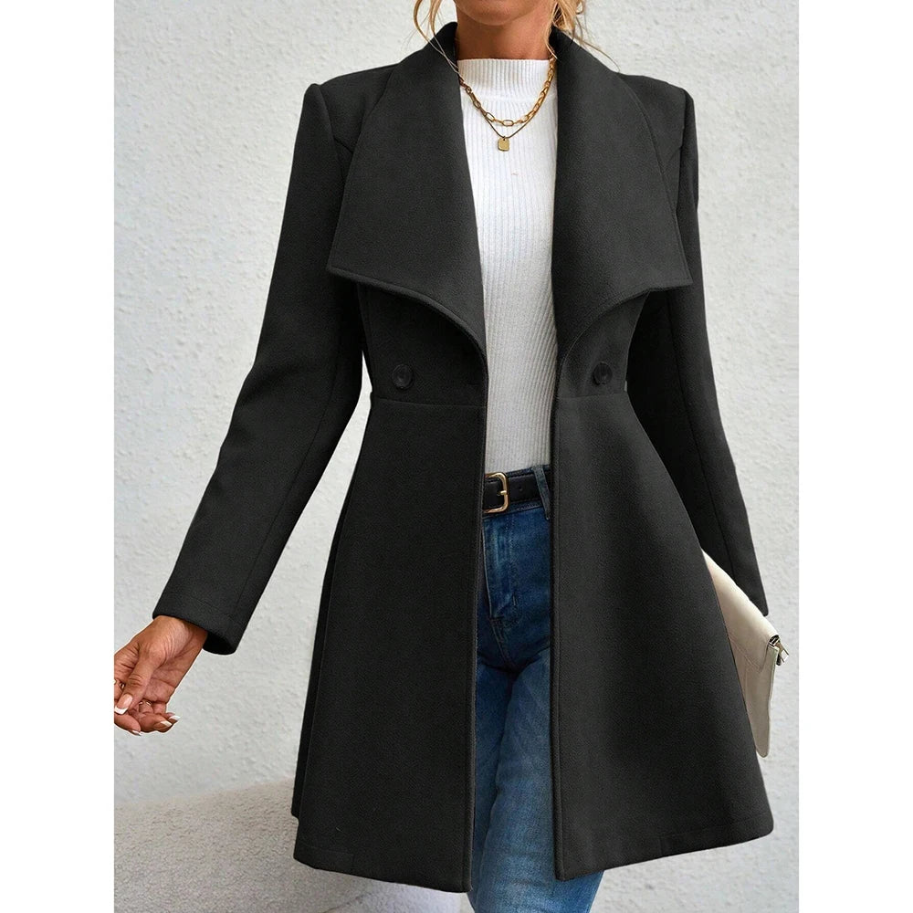 Elegant Flared Coat
