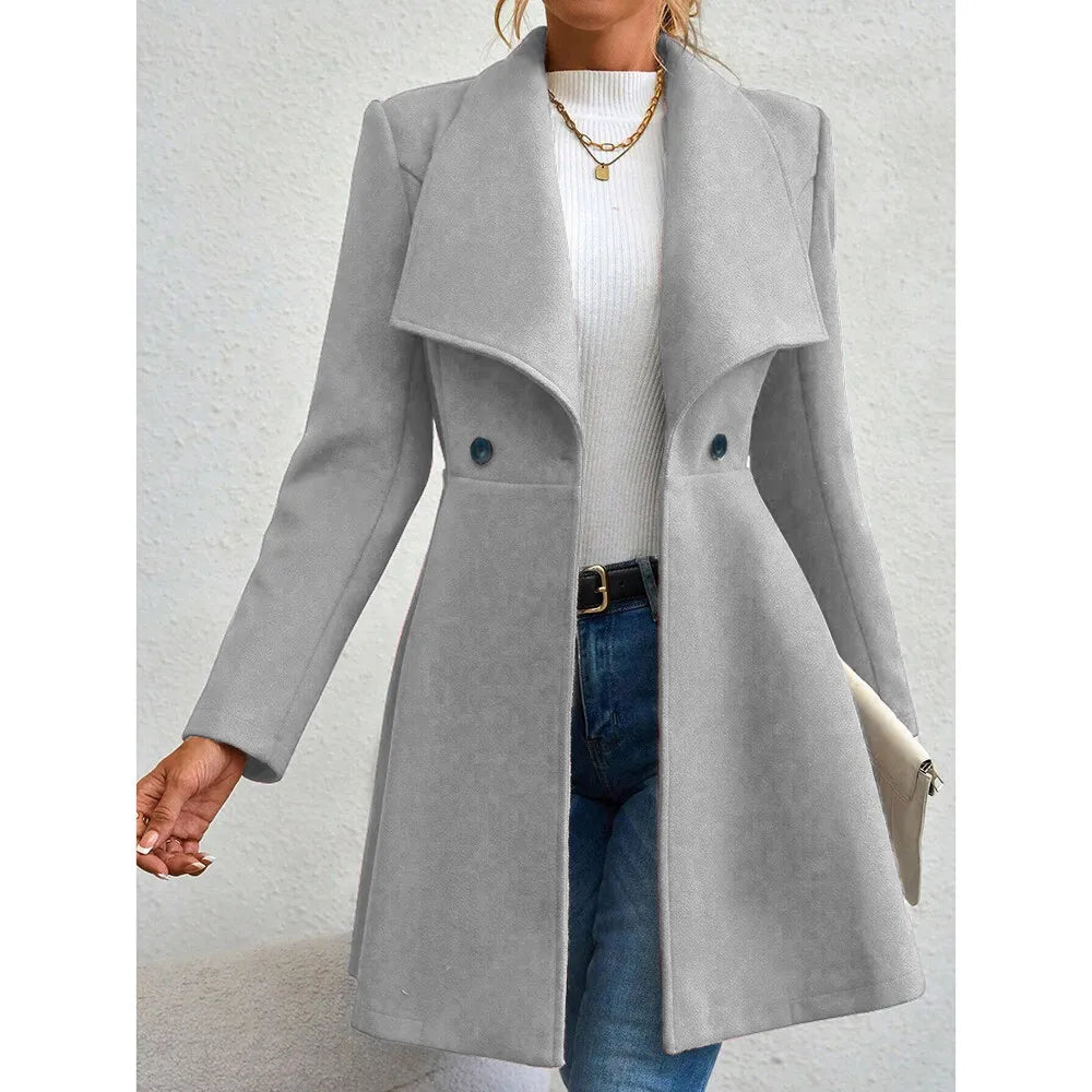 Elegant Flared Coat